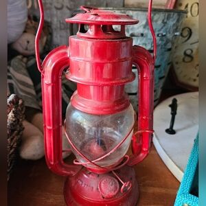 Vintage Barn house Oil Lantern